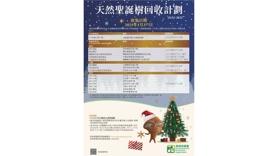 2024-25 Natural Christmas Trees Recycling Programme